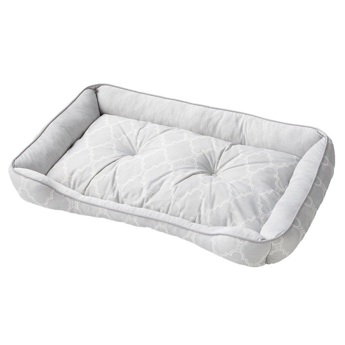 PET BED N-COOL WSP L-SQUARE GY S244