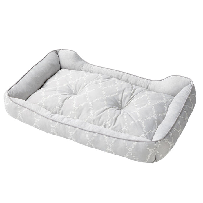 PET BED N-COOL WSP L-SQUARE GY S244