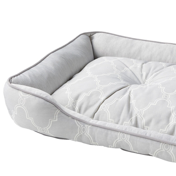 PET BED N-COOL WSP L-SQUARE GY S244