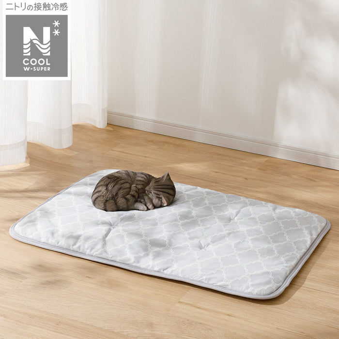 PET MATTRESS PAD N-COOL WSP L GY S244