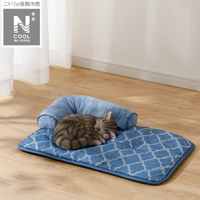 PET MAT N-COOL WSP M-SQUARE BL S243