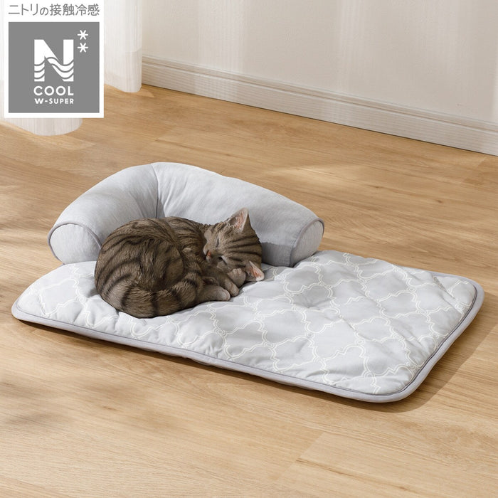 PET MAT N-COOL WSP M-SQUARE GY S244