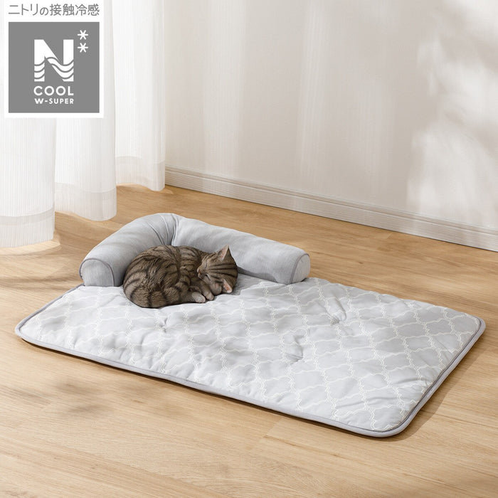 PET MAT N-COOL WSP L-SQUARE GY S244