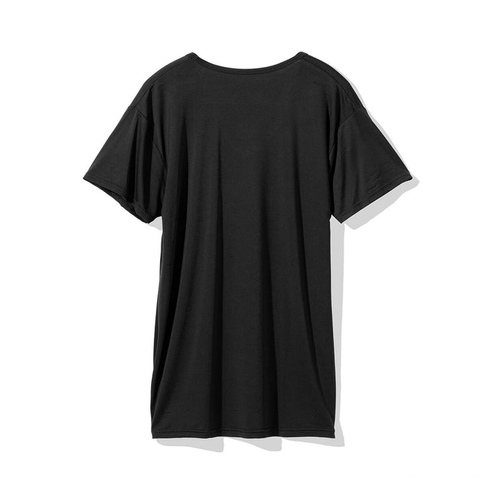 MEN'S COOL V-NECK T-SHIRT, MESH BKLL