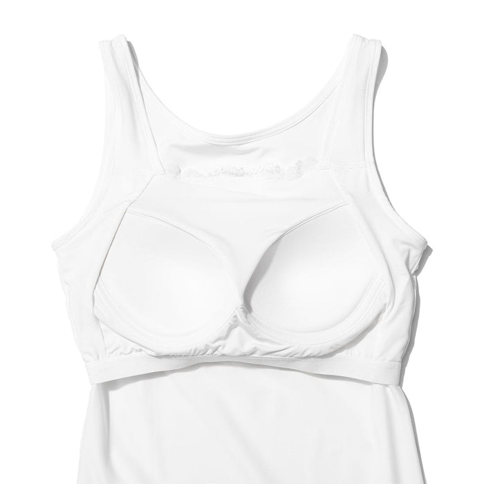 WOMEN'S SUPERCOOL TANK TOP WITH BUILT-IN CUP, LACE WHM