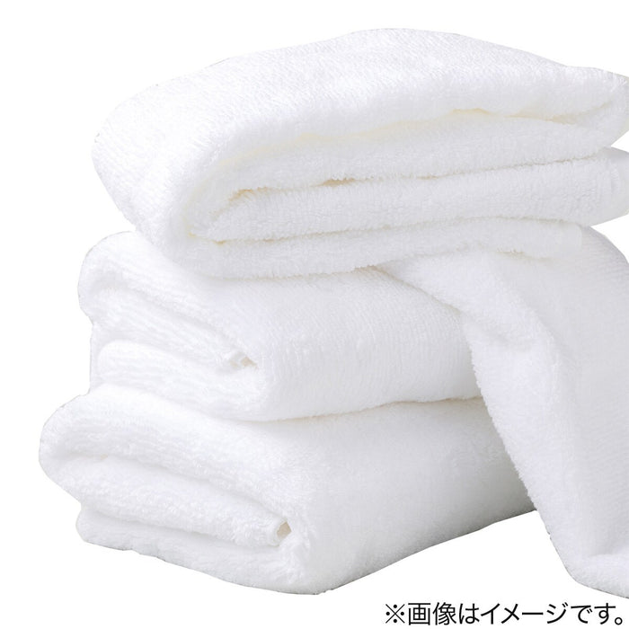 SLIM BATH TOWEL 34X120 WH SH01