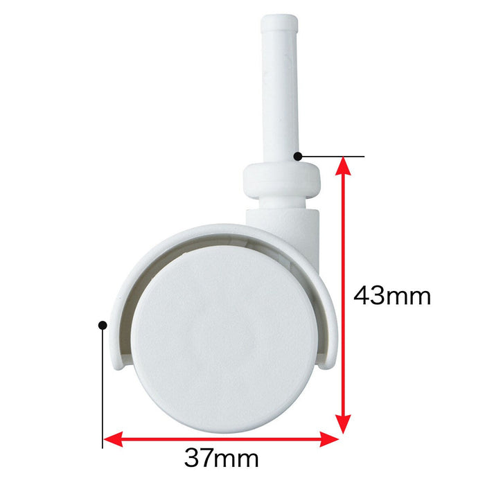 SLIM CASTER SET 4P NINBOX/MULTI