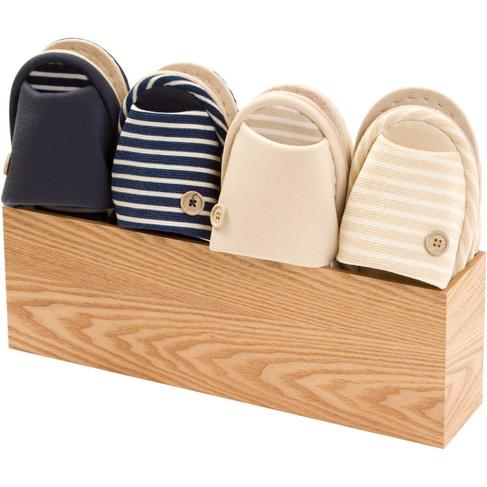 SLIPPERS RACK NATURALWOOD NA