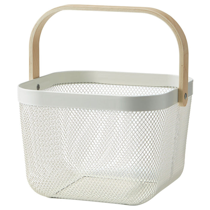 BASKET ET02 SQUARE WH