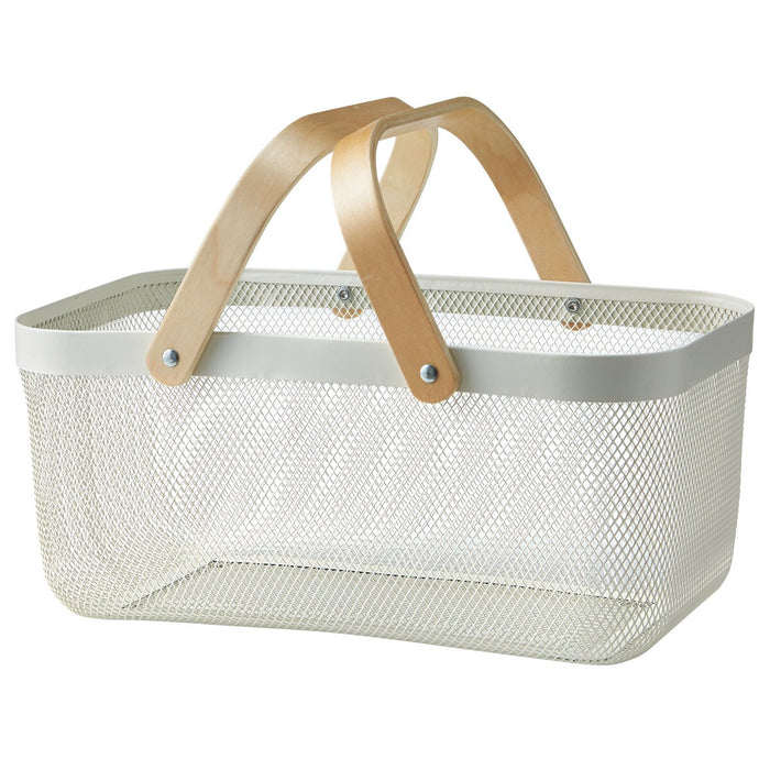 BASKET ET02 RECTANGLE WH