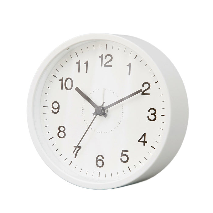 TABLE CLOCK SIMPLE WH