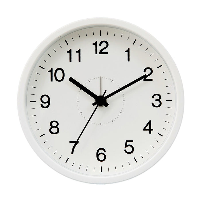 TABLE CLOCK SIMPLE WH