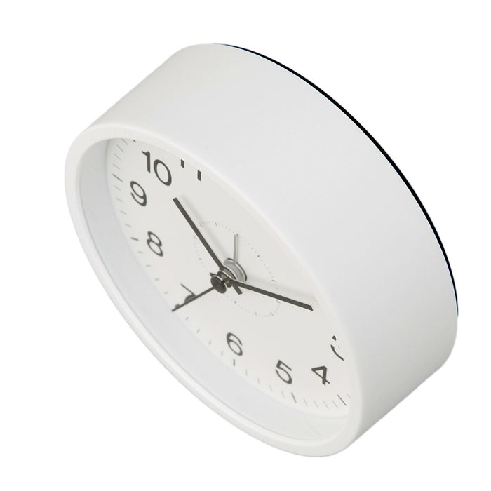 TABLE CLOCK SIMPLE WH