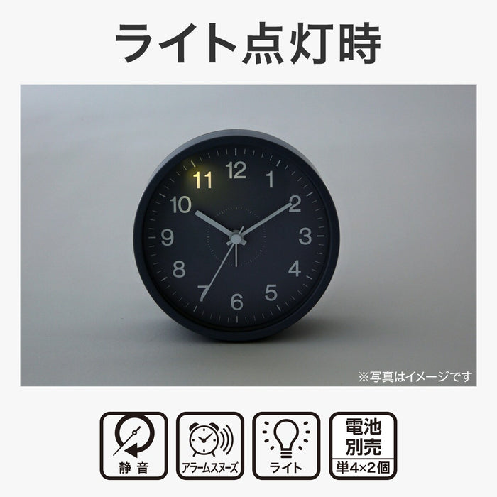 TABLE CLOCK SW GY 006TG