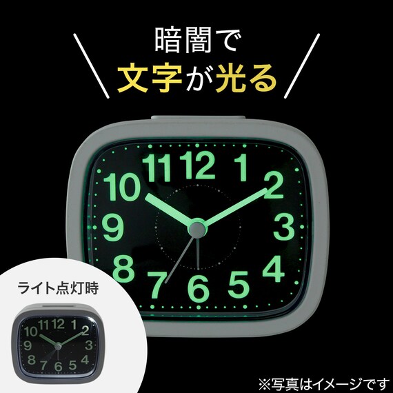 LUMINOUS ALARM CLOCK SW 007TG