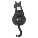 Pendulum Clock Black Cat