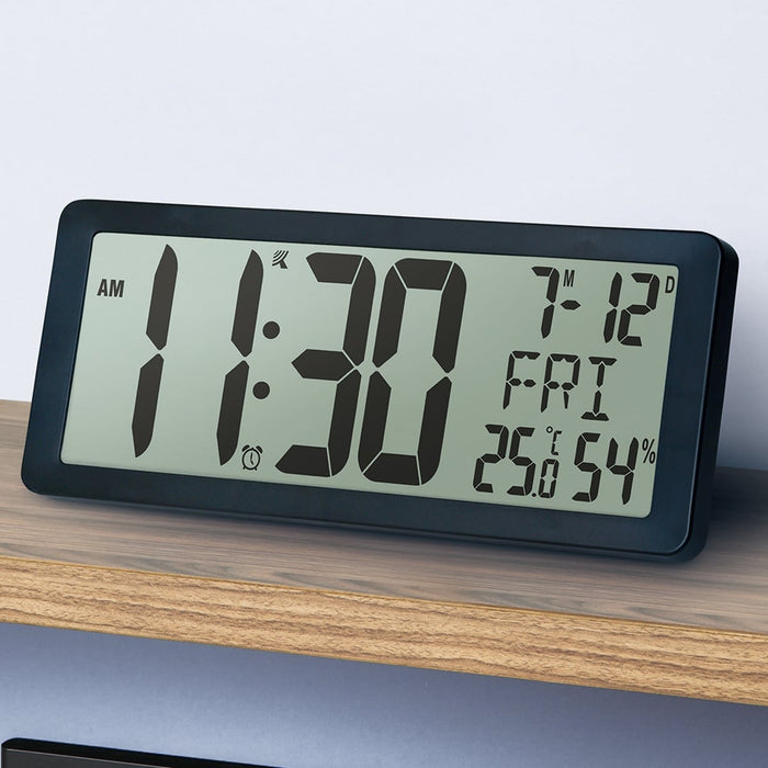 LCD CLOCK CLARK-BK(S5021BK)