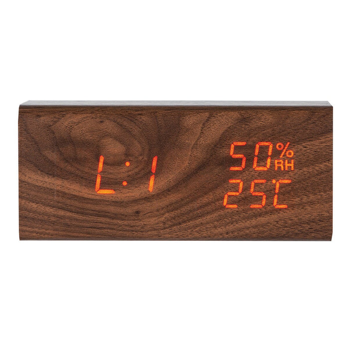 LED CLOCK HOLZ-SWC