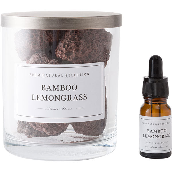 LAVA STONE DIFFUSER BR BAMBOO LEMONGRASS