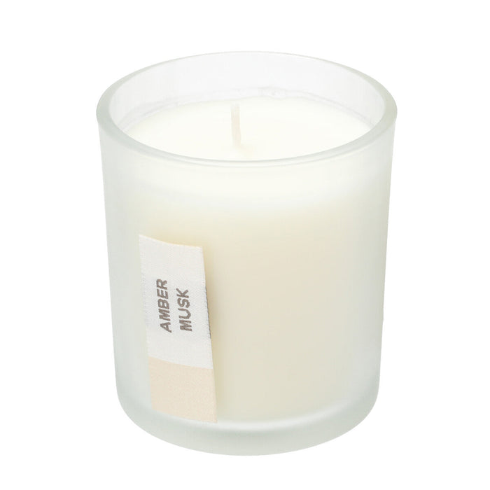 Glass Candle Foresta IV Amber Musk