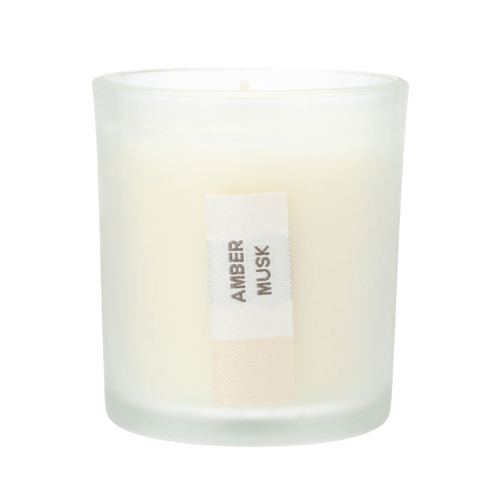 Glass Candle Foresta IV Amber Musk