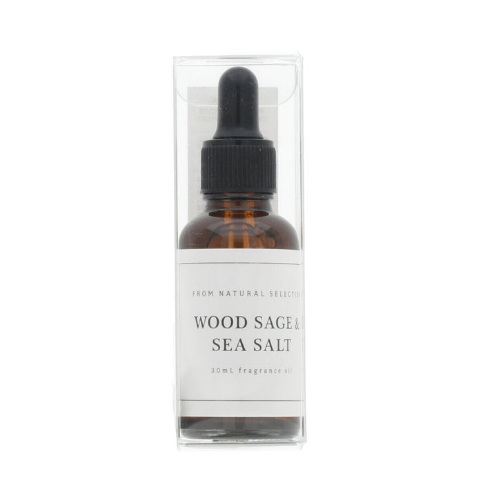 FRAGRANCE OIL 30ML WOOD SAGE & SEA SALT