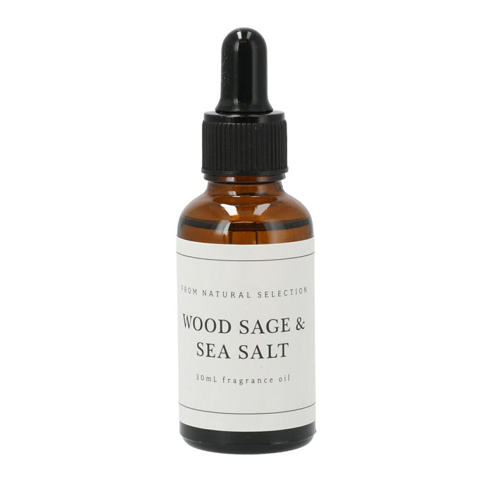 FRAGRANCE OIL 30ML WOOD SAGE & SEA SALT