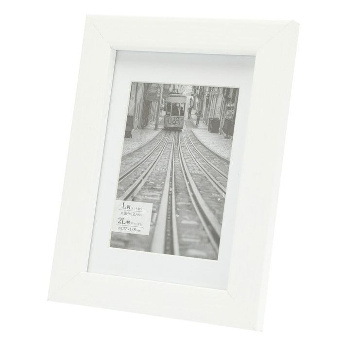 PHOTO FRAME 3.5X5"WH