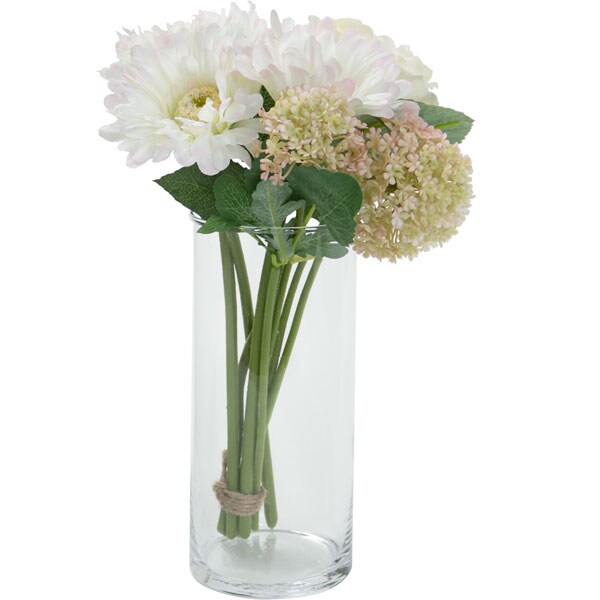 Flower Vase Cylinder 20Cm