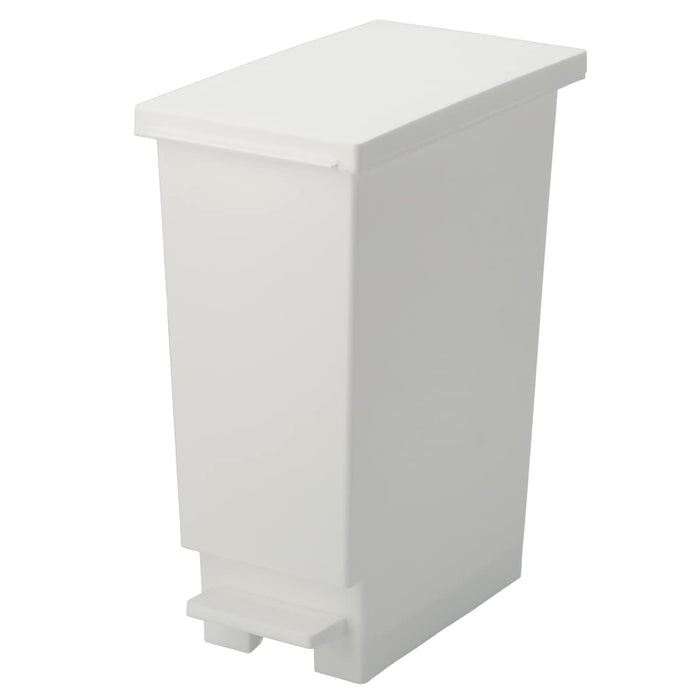 SLIM PEDAL BIN 20L WH