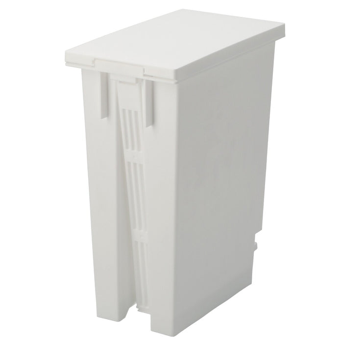 SLIM PEDAL BIN 20L WH