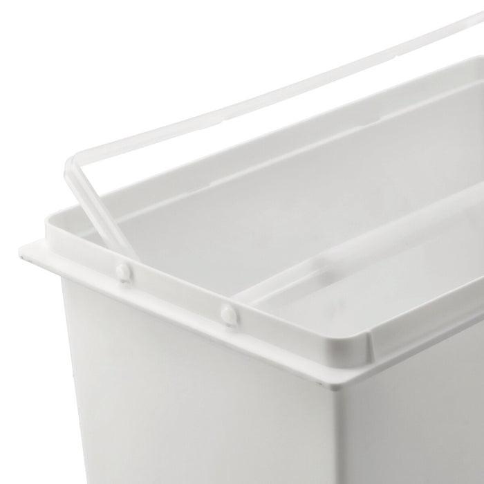 SLIM PEDAL BIN 45L WH