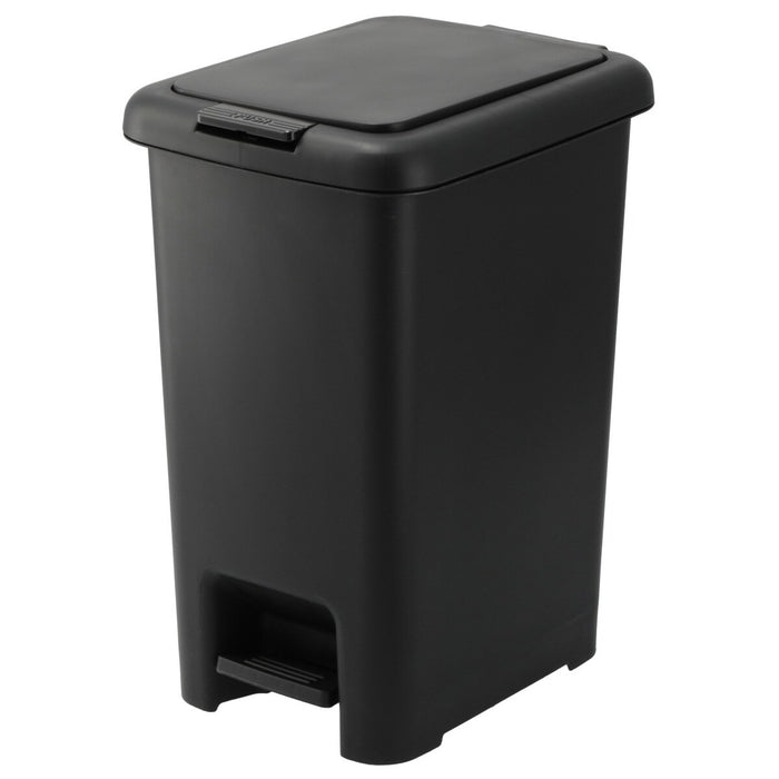 ANTIBACTERIAL AND DEODORANT STEP/PUSH DUST BIN 30L BK