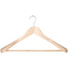 Wooden Jacket Hanger W45 Lotus