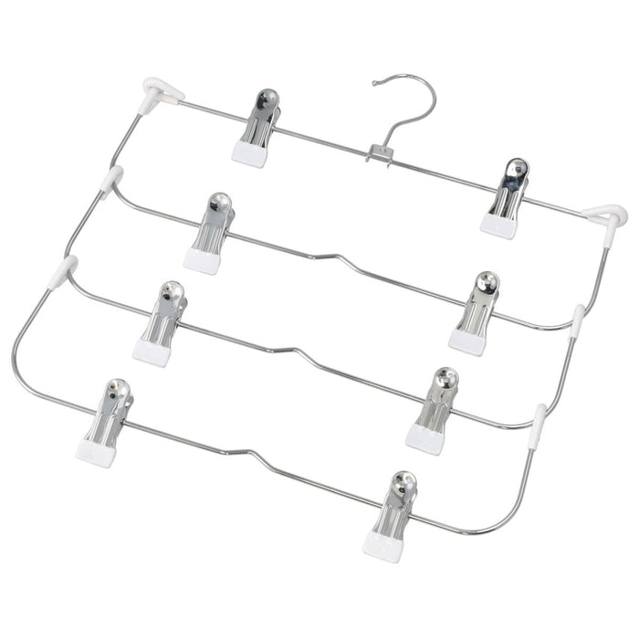 4ARM PC SKIRT TROUSER HANGER LM01 WH