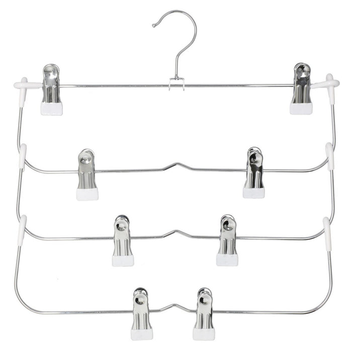 4ARM PC SKIRT TROUSER HANGER LM01 WH