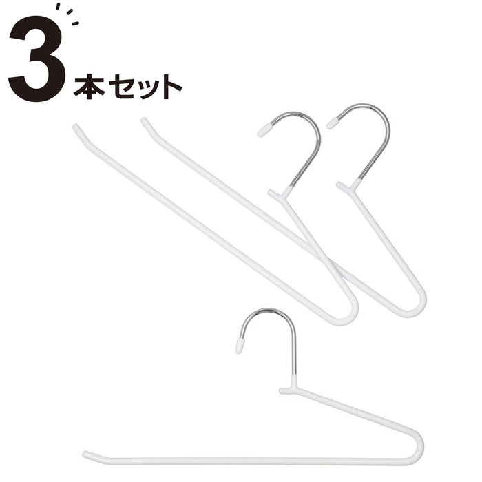 TROUSER HANGER R LM01 WH 3P