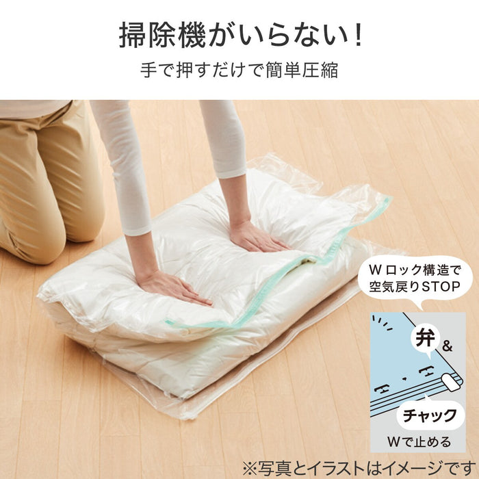 FUTON COMPRESSION BAG VACUUM CLEANER-FREE M