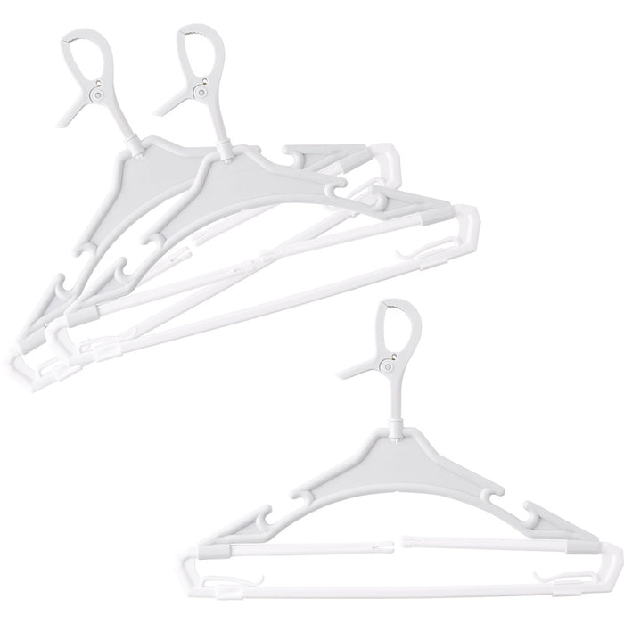 Extension Bath Towel Hanger 3P LGY/WH