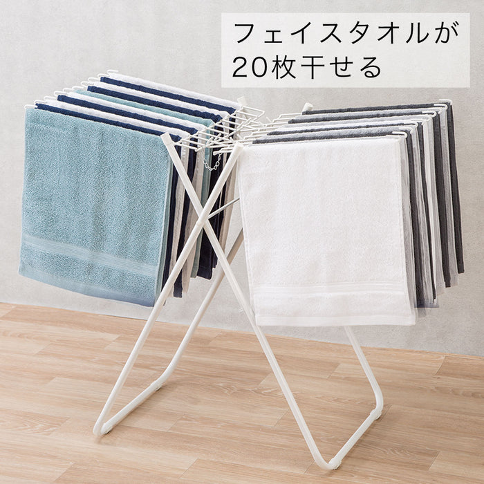 TOWEL STAND 20P WH