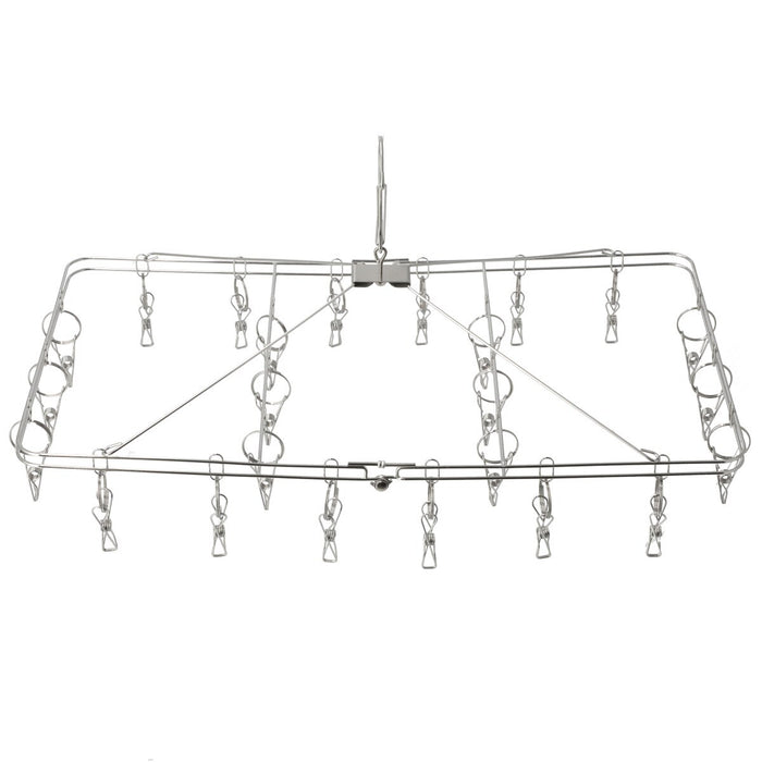 STAINLESS LAUNDRY HANGER 24P