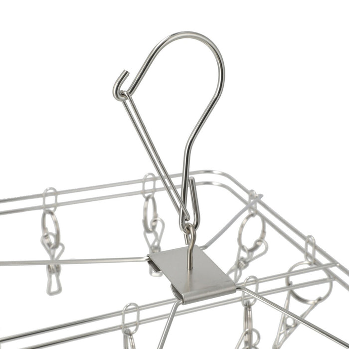 STAINLESS LAUNDRY HANGER 24P