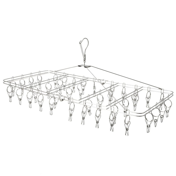 STAINLESS LAUNDRY HANGER 40P