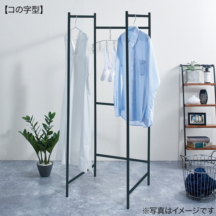 SLIM AND EASY TO STORE PANEL DRYING STAND M BK