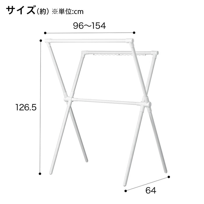 DRYING CLOTHES RACK HW01X WH 2