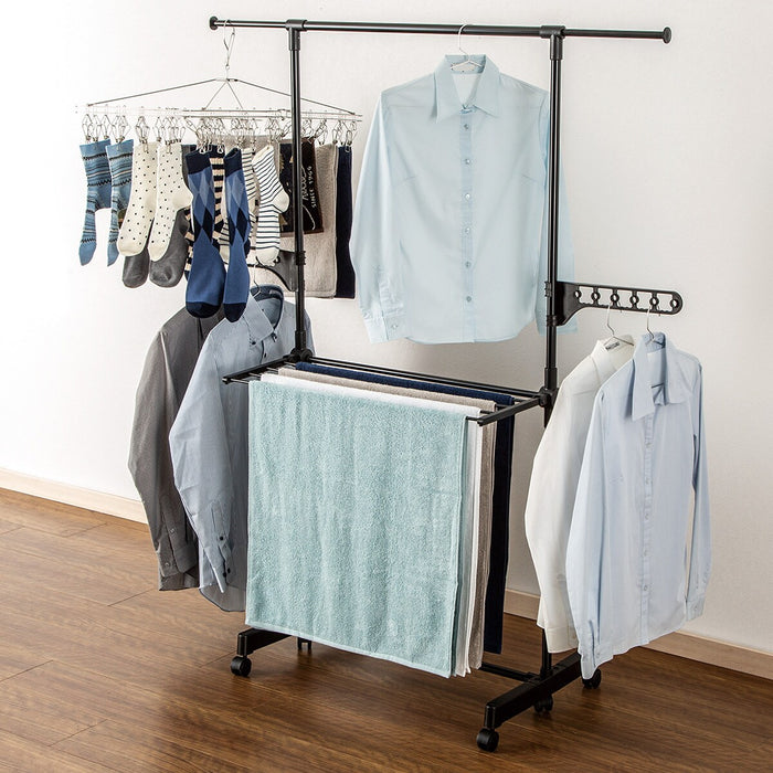 DRYING CLOTHES RACK HW01I BK 2