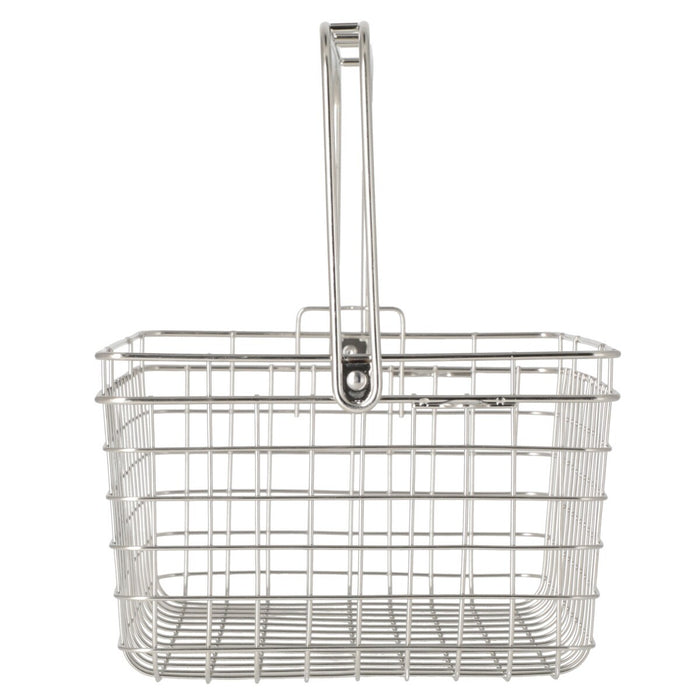 STAINLESS WIRE BASKET L OS03