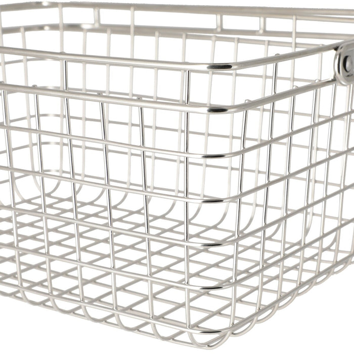 STAINLESS WIRE BASKET L OS03