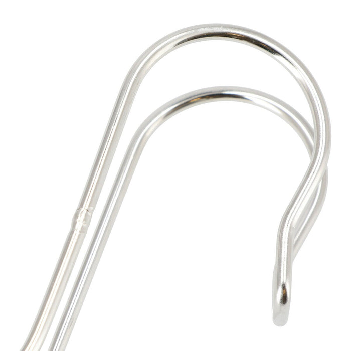 STAINLESS DOUBLE S-HOOK 25-30 2P