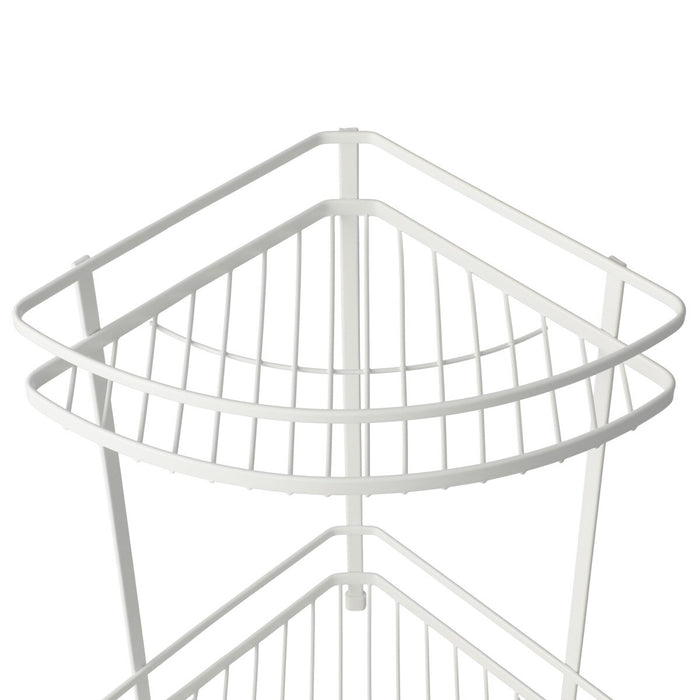 WIRE BATH RACK 2TIER CORNER PIATTO-2 W27.7D20H34